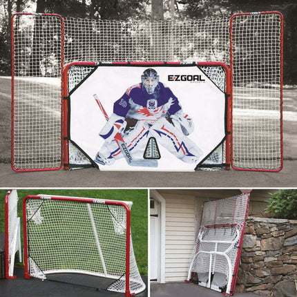 Ultimate Hockey Goal Combo
