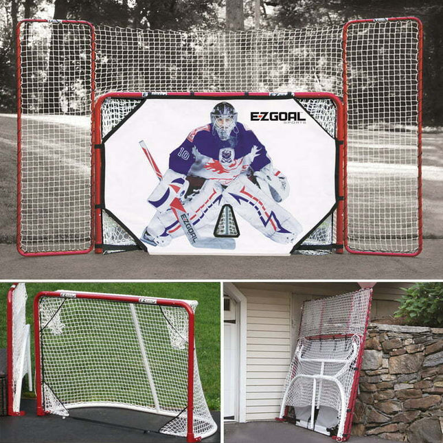 Ultimate Hockey Goal Combo