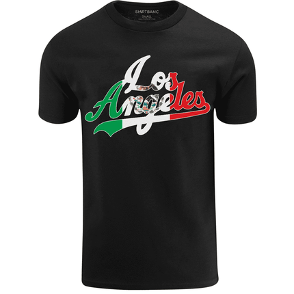 Los Angeles Letters Mens Graphic Shirt, California Baseball T-Shirt, S-3XL