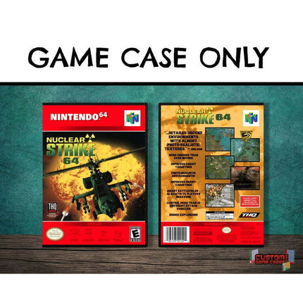 Nuclear Strike 64 | (N64DG-V) Nintendo 64 - Game Case