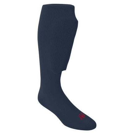 A4 Performance Soccer Sock For Men in Navy | S8008