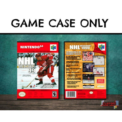 NHL Breakaway '99 | (N64DG-V) Nintendo 64 - Game Case Only - No Game