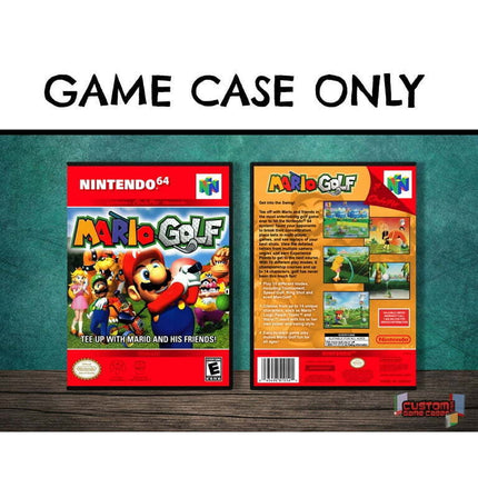 Mario Golf | (N64DG-V) Nintendo 64 - Game Case Only - No Game
