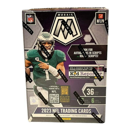2023 Panini Mosaic Football Blaster Box (Red Parallels)
