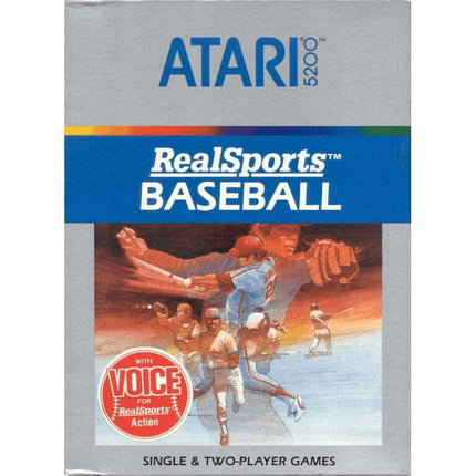 RealSports Baseball CARTRIDGE ONLY (Atari 5200) - Pre-Owned