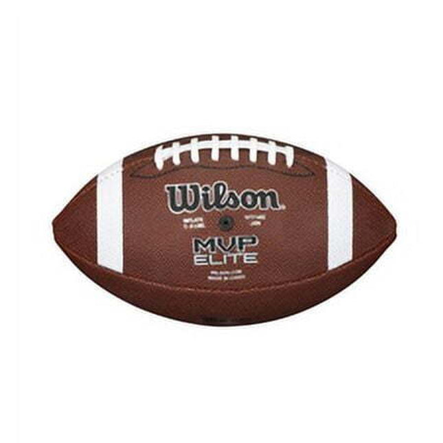 Wilson Mvp Elite Junior Size Double Lace Leather Composite Football Wtf1463 Ncaa