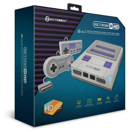 Hyperkin Retron 2 S/Nes, Universal, Gray, M02888-GR
