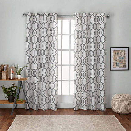 Exclusive Home Kochi Grommet Curtain Panel Pair