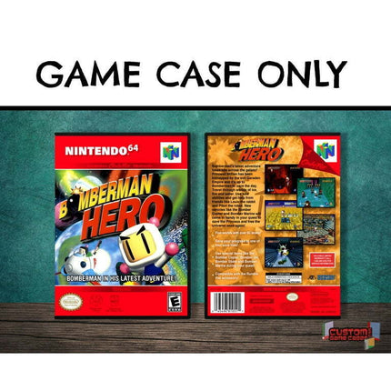 Bomberman Hero | (N64DG-V) Nintendo 64 - Game Case Only - No Game