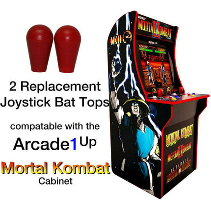 Retro Arcade Mortal Kombat Arcade1up with 2 Joystick Bat Top Handles