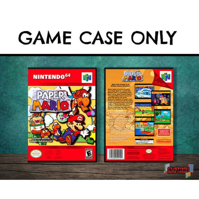 Paper Mario | (N64DG-V) Nintendo 64 - Game Case Only - No Game