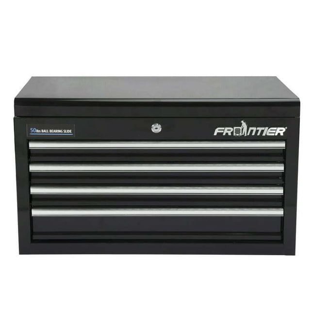 Frontier 26-inch 4-Drawer Tool Chest Organizer, Black, Steel, 41111