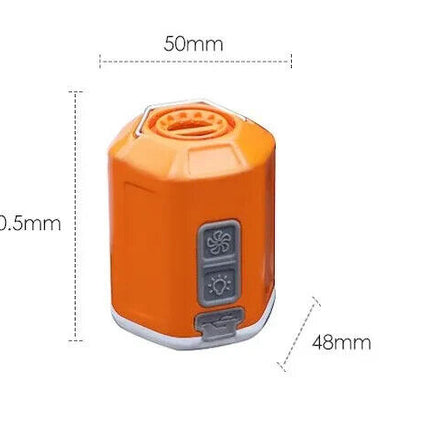 Mini Orange Air Pump 3 in 1 Lowest Price Guarantee 2 Year Warranty Quick to Ship