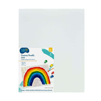 Hello Hobby 11x14 Panel Canvas, 3PK