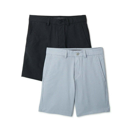 Ben Hogan Boys Gingham Printed Golf Shorts, 2-Pack, Sizes 4-20