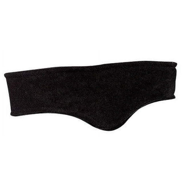Port Authority R Tek Stretch Fleece Headband-One Size (Black)