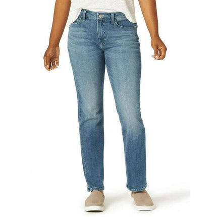 Lee Women's Midrise Straight Leg Jean
