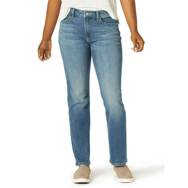 Lee Women's Midrise Straight Leg Jean