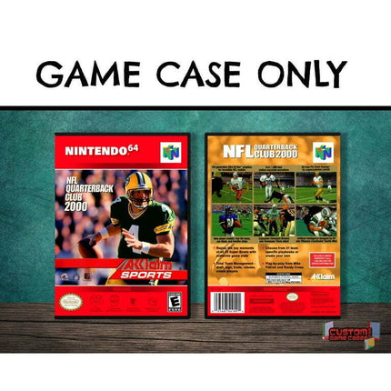 NFL Quarterback Club 2000 | (N64DG-V) Nintendo 64 - Game Case