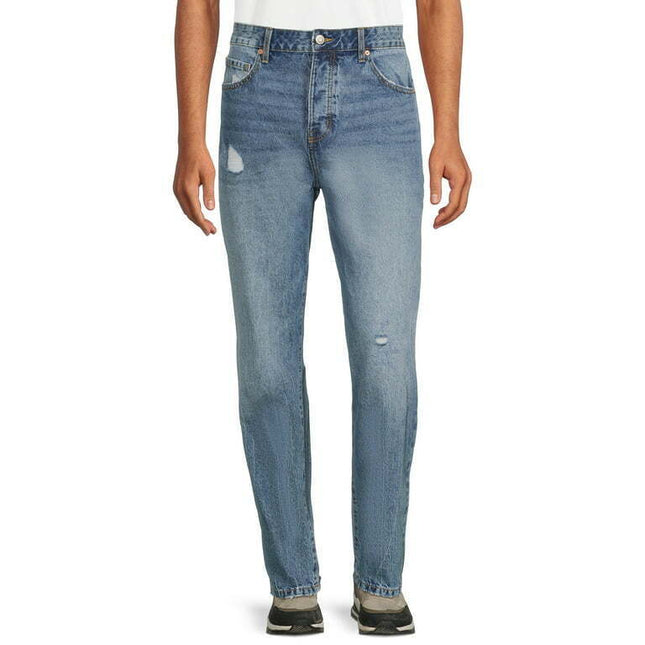 No Boundaries Men’s Loose Fit Denim Jeans