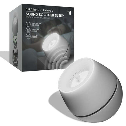 Sharper Image® Sound Soother Wind, White Noise Machine With LED Glow