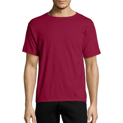Hanes Men's and Big Men's Ecosmart Short Sleeve Tee, Up To Size 3XL