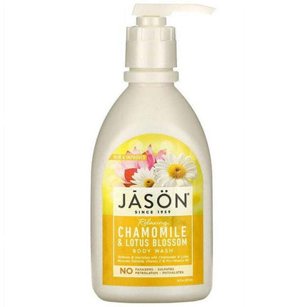 JASON Relaxing Chamomile Body Wash, 30 Ounce Bottle