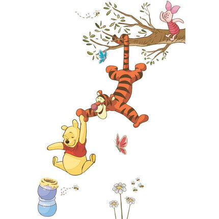 Winnie the Pooh Swinging for Honey Giant Wall Decals