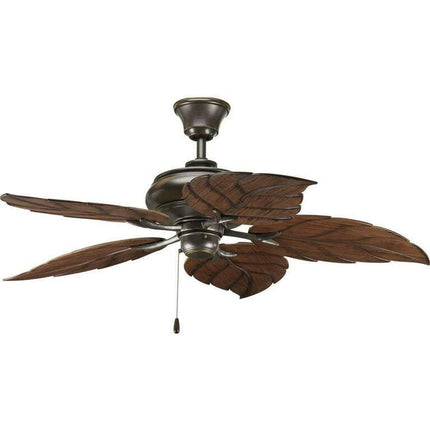 Progress Lighting - 52``Ceiling Fan - AirPro Outdoor - Wide - Ceiling Fan - Damp