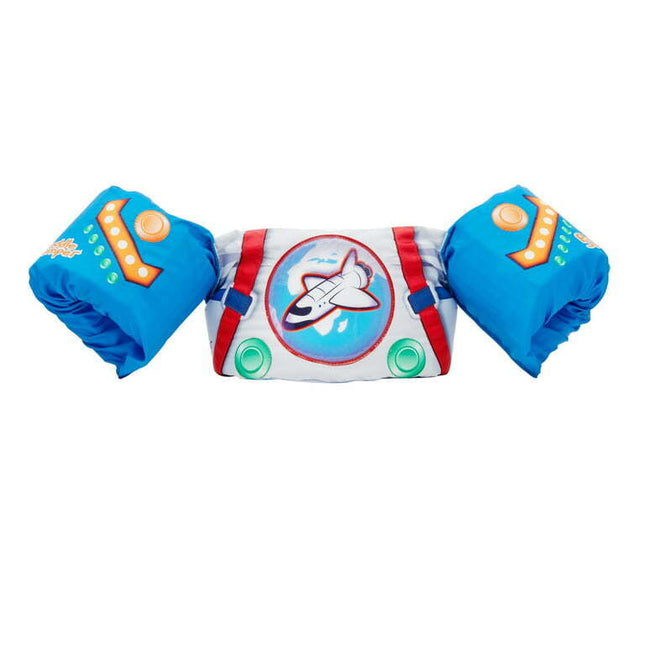 Stearns Puddle Jumper Kids Life Vest (33-55 lbs), Spaceship Blue