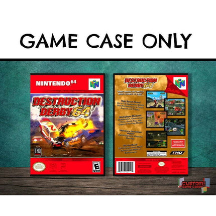 Destruction Derby 64 | (N64DG-V) Nintendo 64 - Game Case