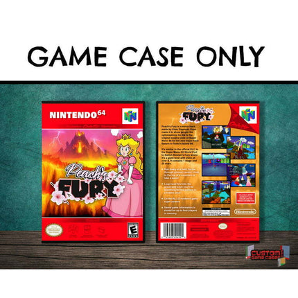 Peach's Fury | (N64DG-V) Nintendo 64 - Game Case Only - No Game