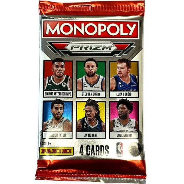 NBA Panini 2022-23 Prizm Basketball Booster Pack (4 Cards)