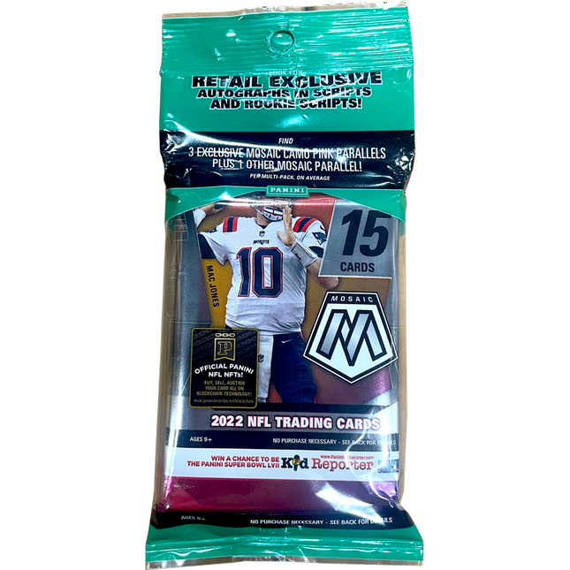 2022 Panini Mosaic Football Trading Cards Multipack