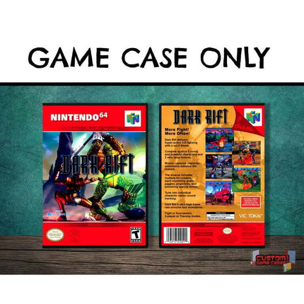 Dark Rift | (N64DG-V) Nintendo 64 - Game Case Only - No Game