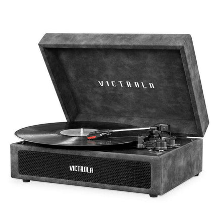 Victrola Parker Bluetooth Suitcase Record Player with 3-speed Turntable