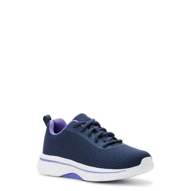 Athletic Works Women's Comfort Lace Up Sneakers, Wide Width Available