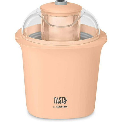 Tasty by Cuisinart ICM100TTN Ice Cream Maker, 1.5 Quart, Tangerine