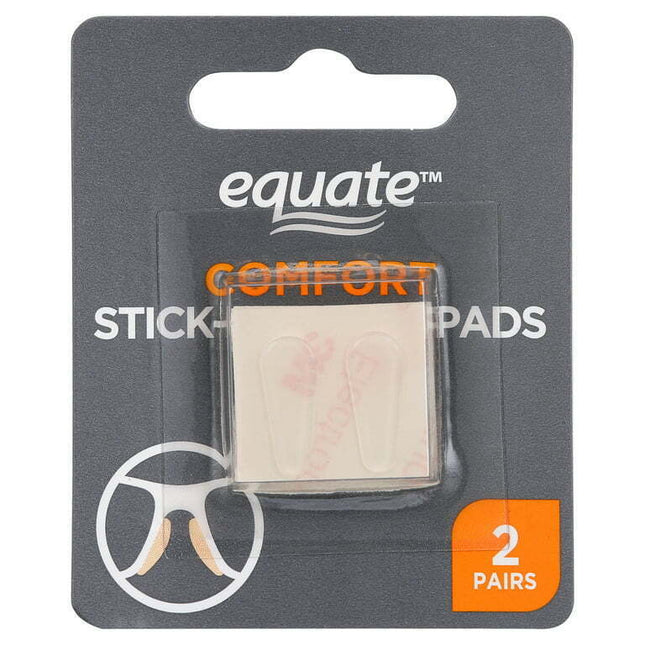 Equate Comfort Stick-On Nose Pads, 2 pairs