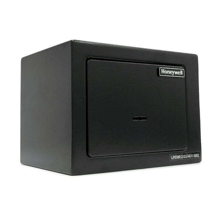 Honeywell Safes, 0.18 Cu ft, Black Small Steel Key Lock Security Safe, 5002