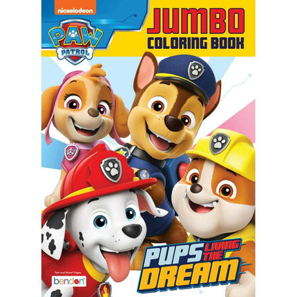 PAW Patrol Jumbo Coloring Book, 64 Pages