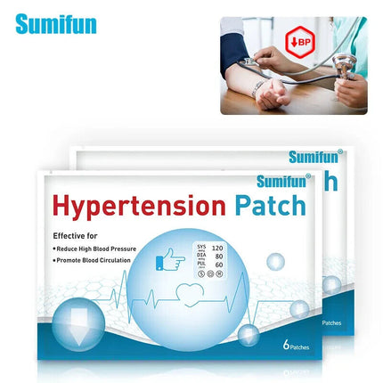 Sumifun Hypertension Patches 5 Boxes 30 Patches Total Chinese Herbal Medicine