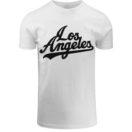 Los Angeles Letters Mens Graphic Shirt, California Baseball T-Shirt, S-3XL