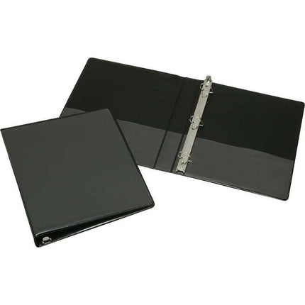SKILCRAFT, NSN4208078, Slant D-Ring View Binders, 1 Each, Black