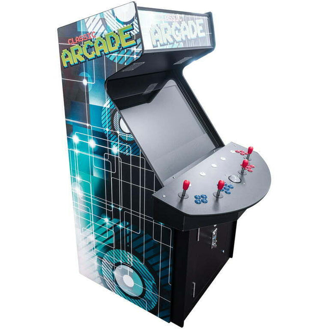 Creative Arcades 4 Player Stand-up Full Size 6296 Games 32" LCD