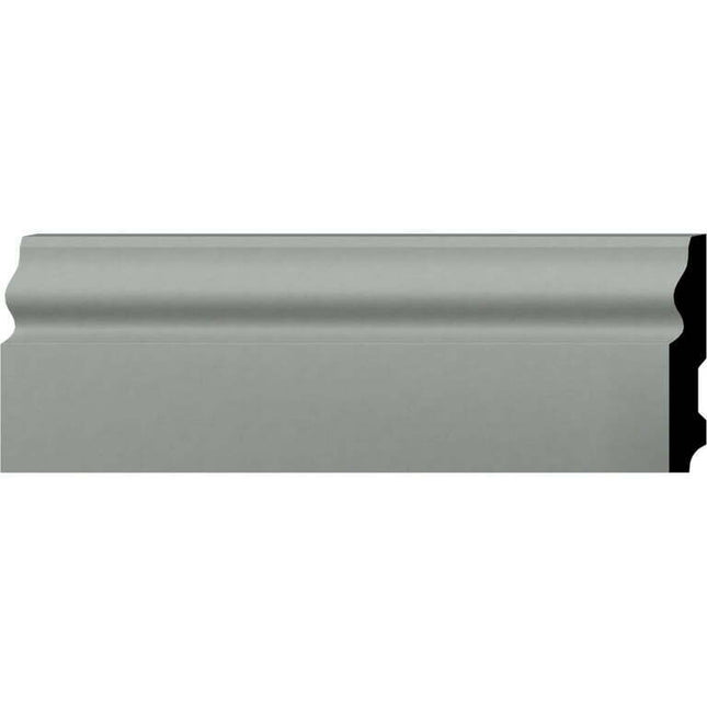 Ekena Millwork 3 7/8"H x 5/8"P x 94 1/2"L Holmdel Baseboard Moulding