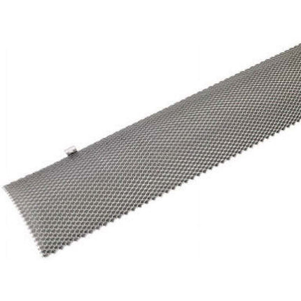 New 6" x 3' Mill Finish Hinged Gutter Guard, Each