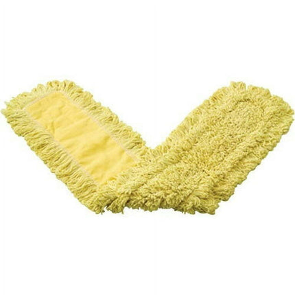 Rubbermaid Commercial Trapper Blend Dust Mop Yarn, Cotton, Plastic