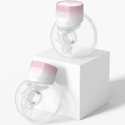 Momcozy S12 Pinky Pro Hands Free Breast Pump Wearable, 24mm 2 Pack Electric