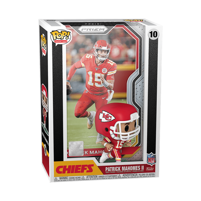 Funko Pop! Trading Cards: Patrick Mahomes Vinyl Bobblehead